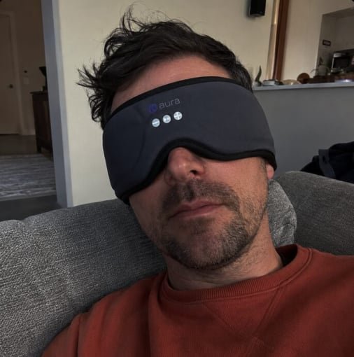 AURA Bluetooth Sleep Mask user Morgen R.