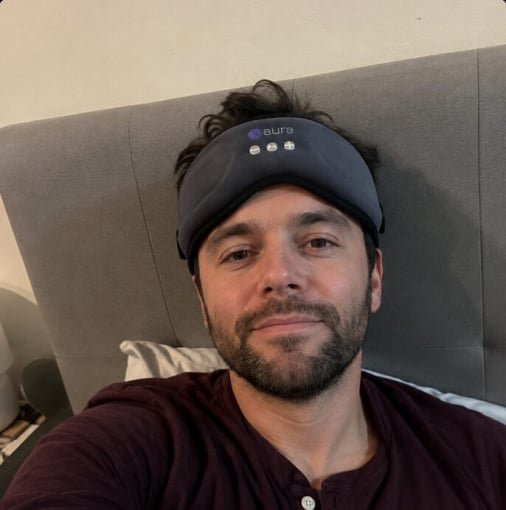 AURA Bluetooth Sleep Mask user John M.